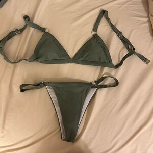 Green Bikini Set